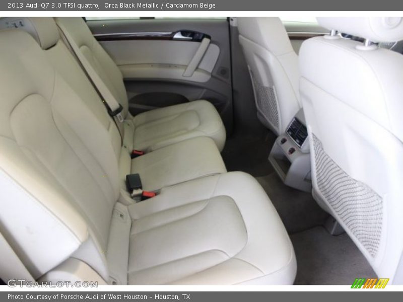 Orca Black Metallic / Cardamom Beige 2013 Audi Q7 3.0 TFSI quattro