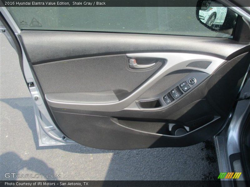 Shale Gray / Black 2016 Hyundai Elantra Value Edition