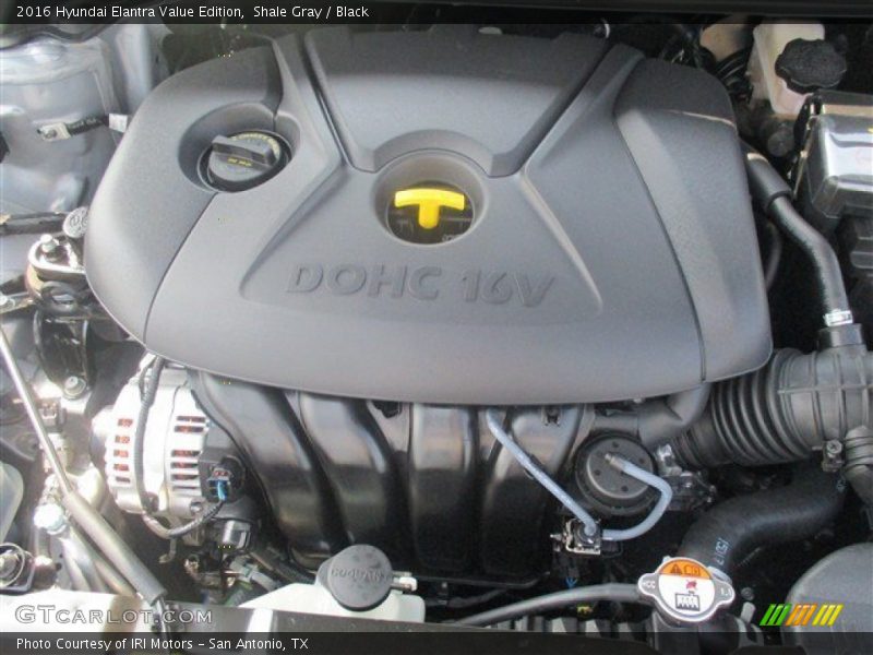 Shale Gray / Black 2016 Hyundai Elantra Value Edition