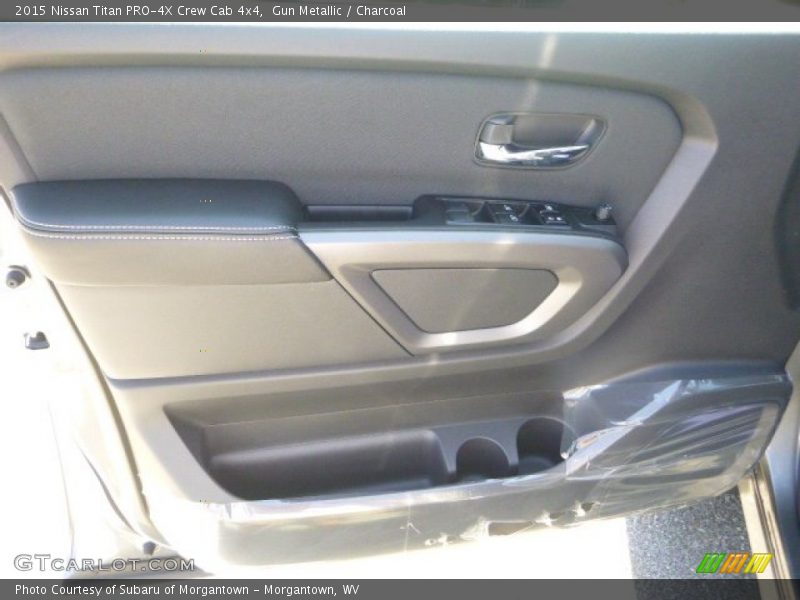 Gun Metallic / Charcoal 2015 Nissan Titan PRO-4X Crew Cab 4x4