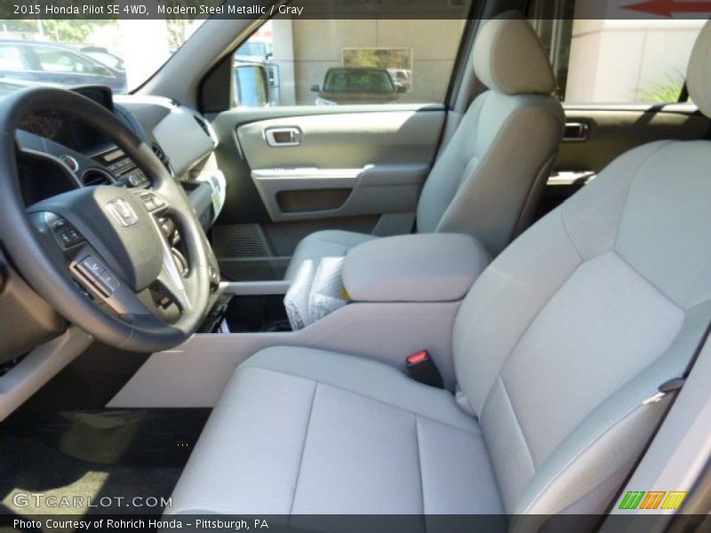Front Seat of 2015 Pilot SE 4WD