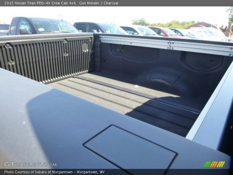 Gun Metallic / Charcoal 2015 Nissan Titan PRO-4X Crew Cab 4x4
