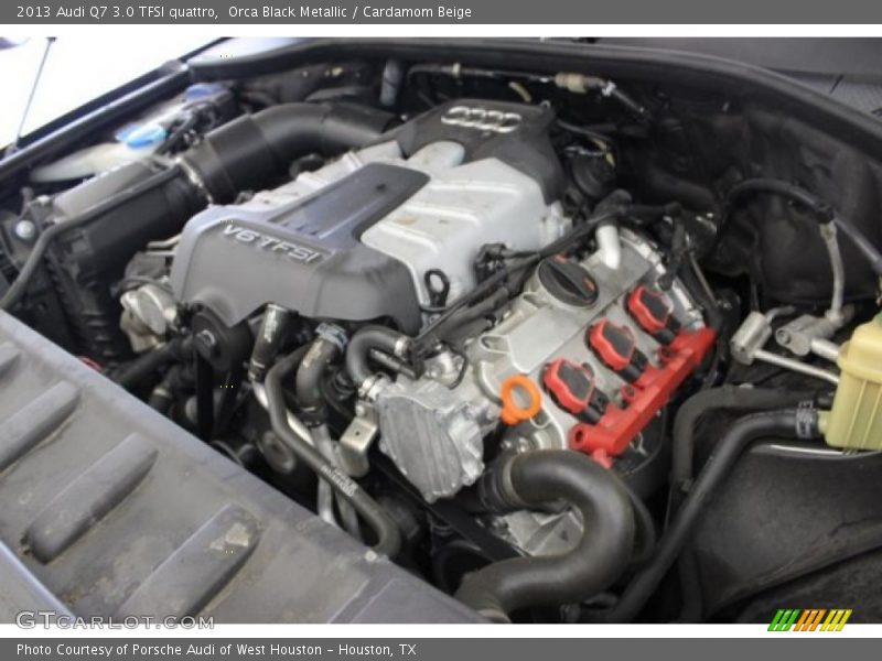 Orca Black Metallic / Cardamom Beige 2013 Audi Q7 3.0 TFSI quattro