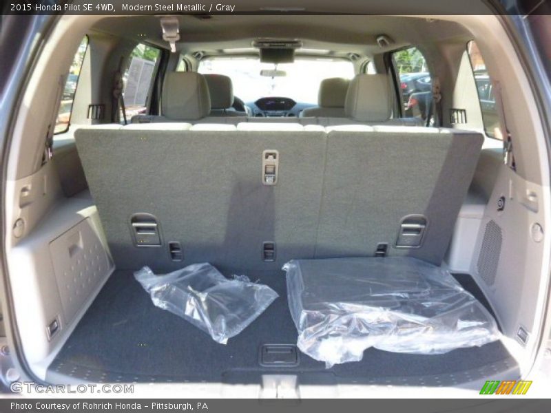 Modern Steel Metallic / Gray 2015 Honda Pilot SE 4WD