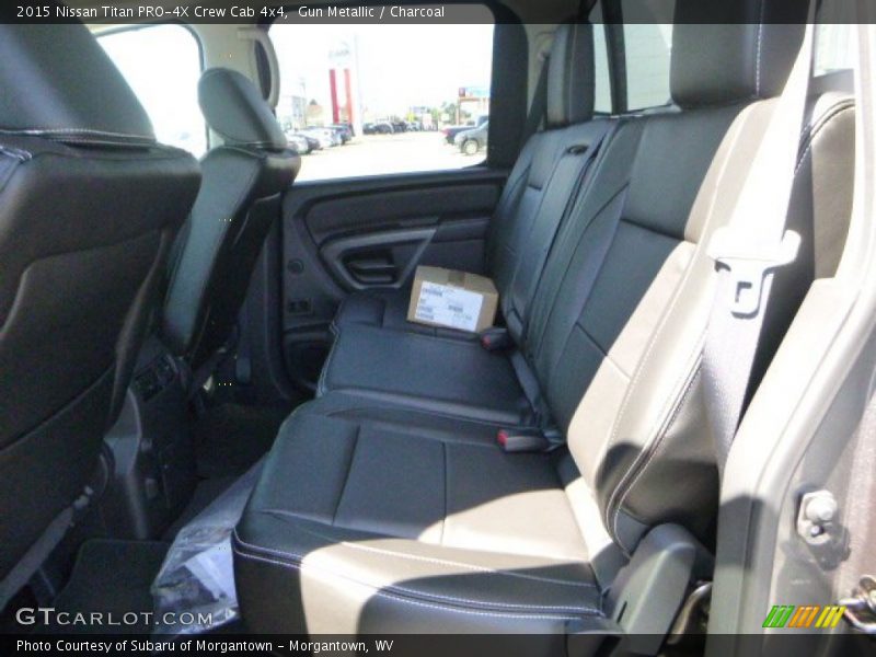 Gun Metallic / Charcoal 2015 Nissan Titan PRO-4X Crew Cab 4x4