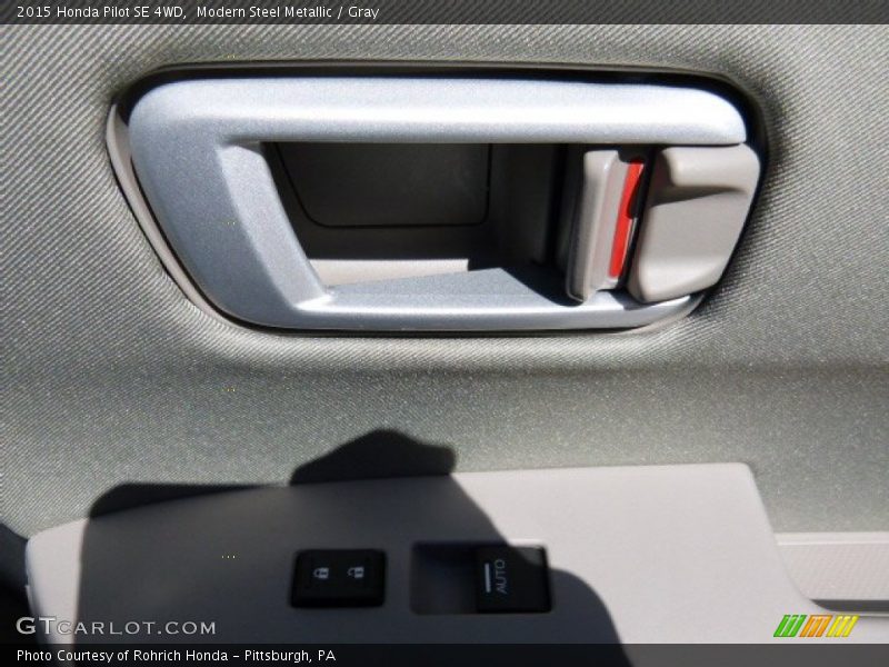 Modern Steel Metallic / Gray 2015 Honda Pilot SE 4WD