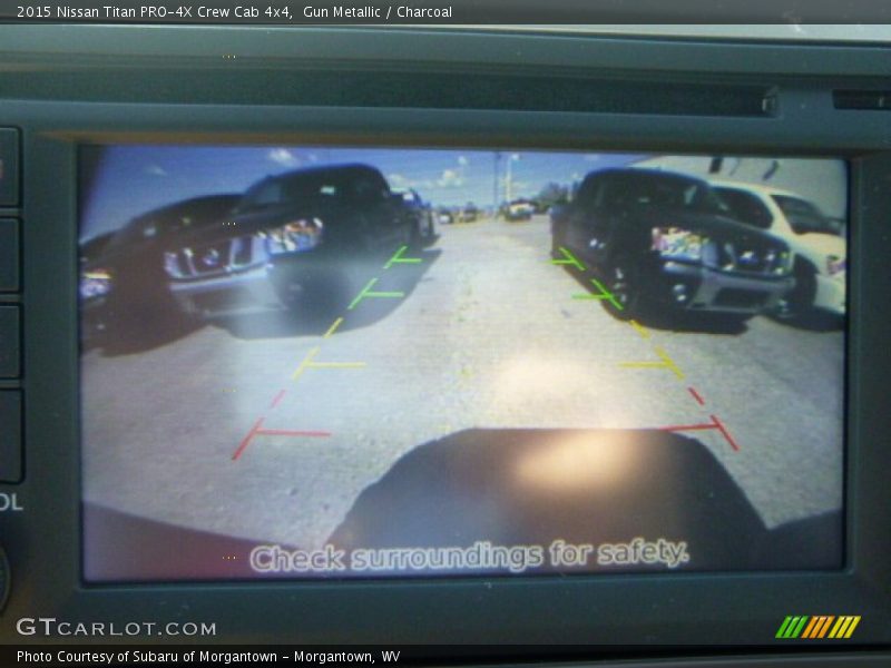 Gun Metallic / Charcoal 2015 Nissan Titan PRO-4X Crew Cab 4x4