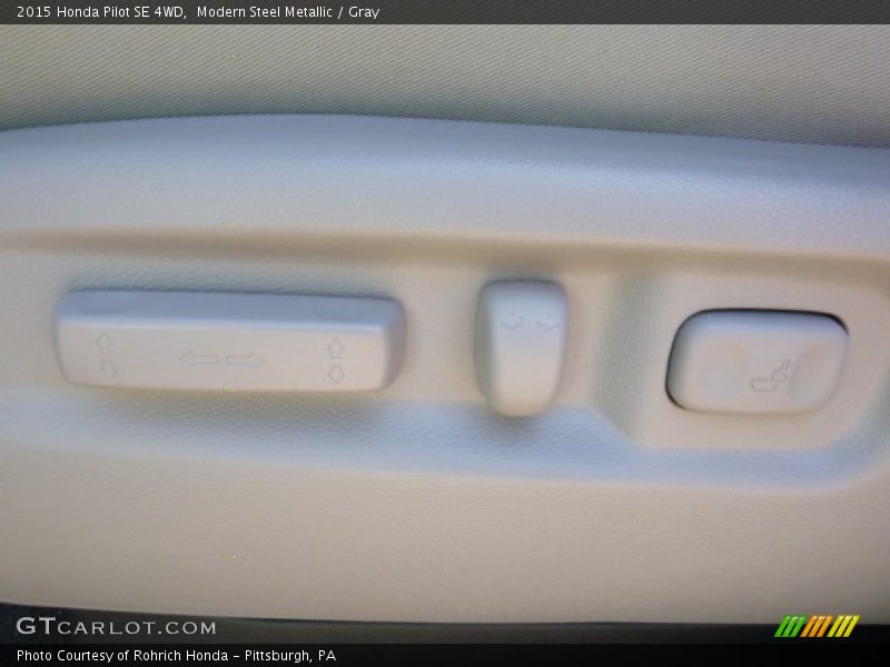Modern Steel Metallic / Gray 2015 Honda Pilot SE 4WD