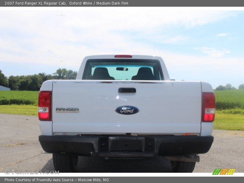 Oxford White / Medium Dark Flint 2007 Ford Ranger XL Regular Cab