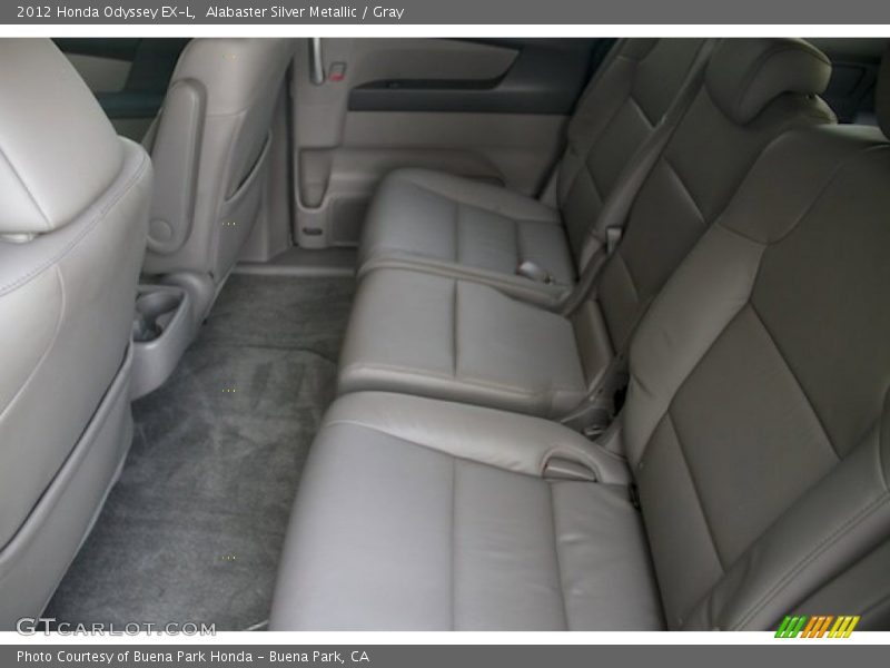 Alabaster Silver Metallic / Gray 2012 Honda Odyssey EX-L