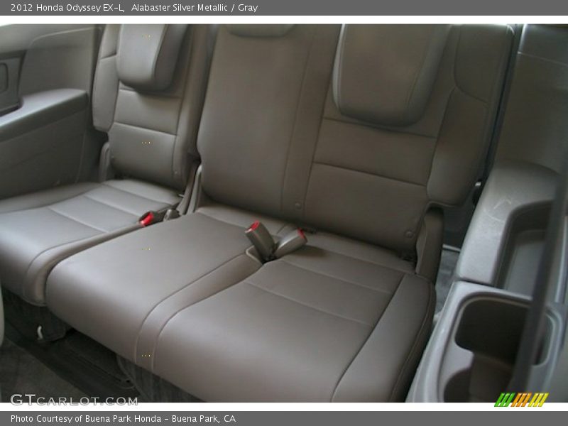 Alabaster Silver Metallic / Gray 2012 Honda Odyssey EX-L
