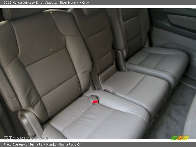 Alabaster Silver Metallic / Gray 2012 Honda Odyssey EX-L