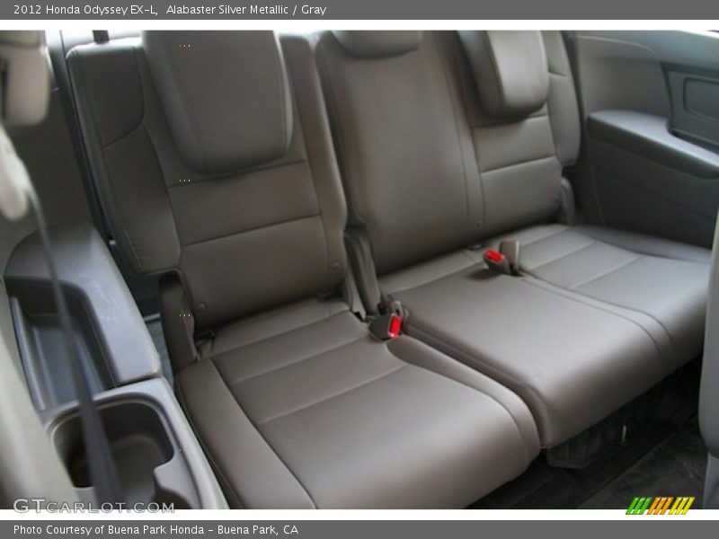 Alabaster Silver Metallic / Gray 2012 Honda Odyssey EX-L