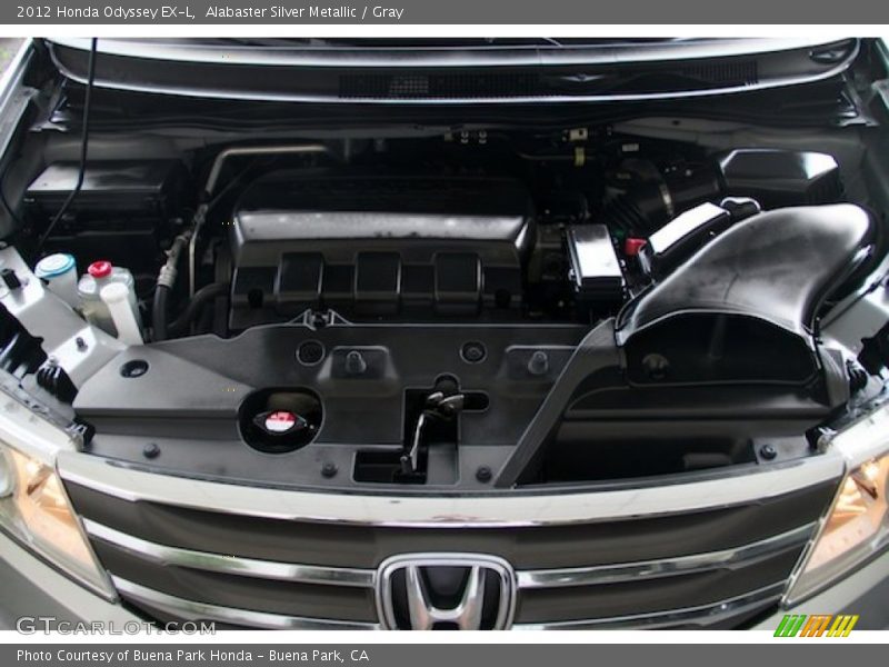 Alabaster Silver Metallic / Gray 2012 Honda Odyssey EX-L