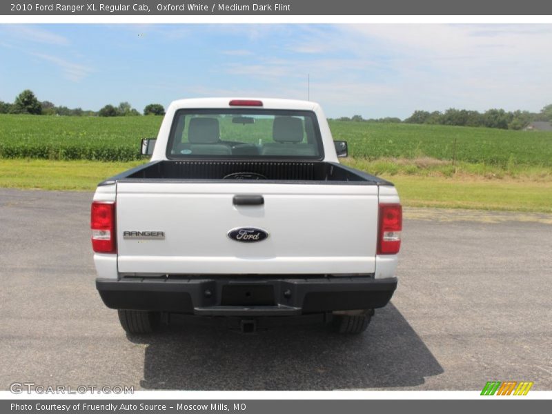 Oxford White / Medium Dark Flint 2010 Ford Ranger XL Regular Cab