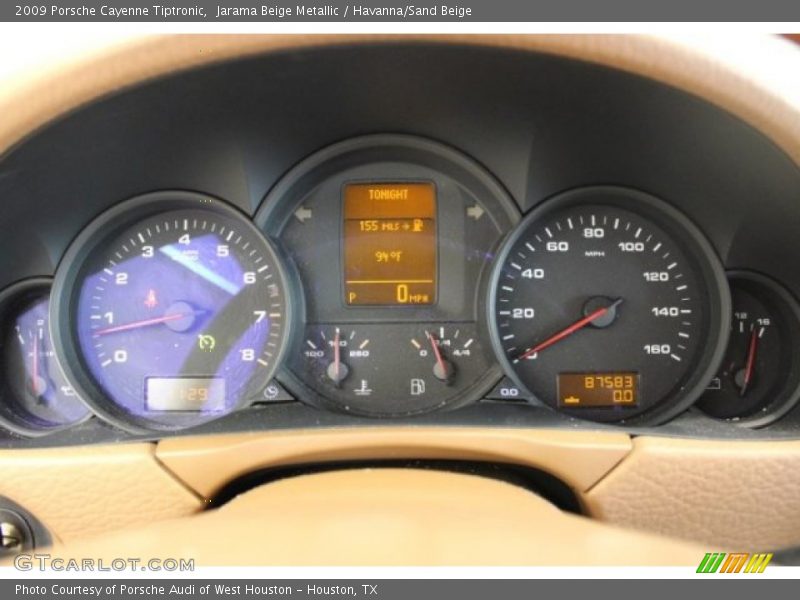 Jarama Beige Metallic / Havanna/Sand Beige 2009 Porsche Cayenne Tiptronic