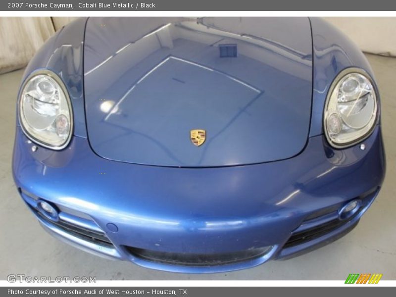 Cobalt Blue Metallic / Black 2007 Porsche Cayman