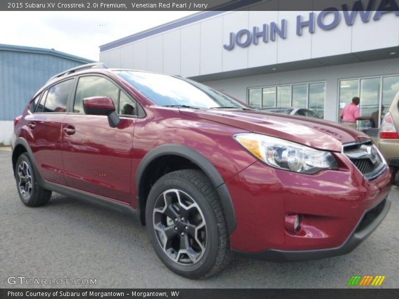 Venetian Red Pearl / Ivory 2015 Subaru XV Crosstrek 2.0i Premium