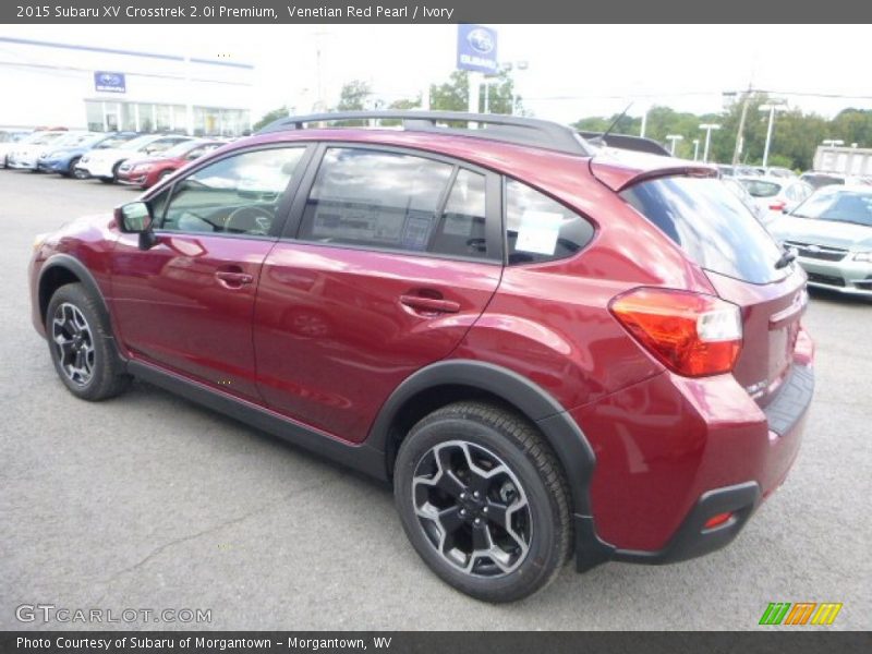 Venetian Red Pearl / Ivory 2015 Subaru XV Crosstrek 2.0i Premium
