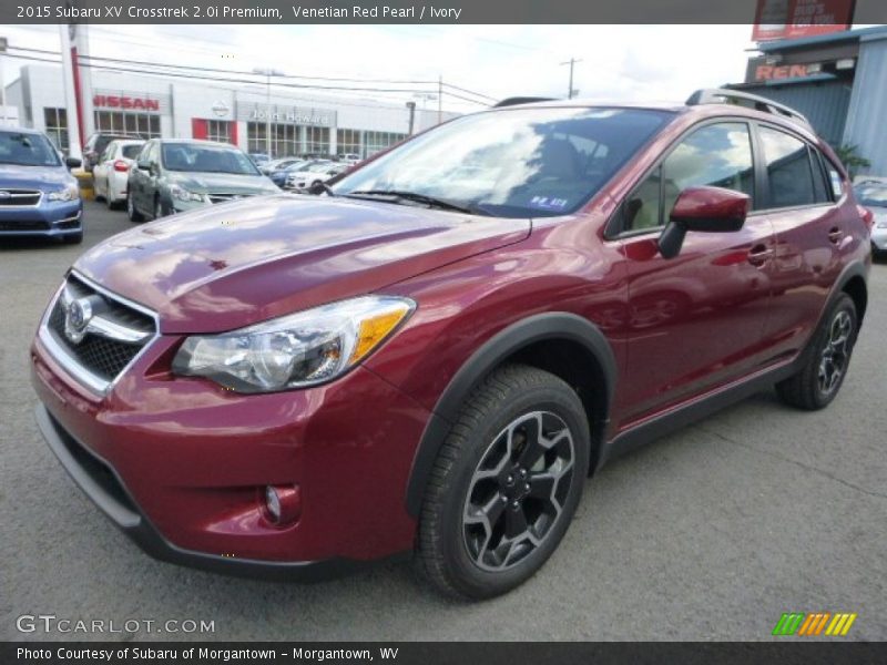 Venetian Red Pearl / Ivory 2015 Subaru XV Crosstrek 2.0i Premium