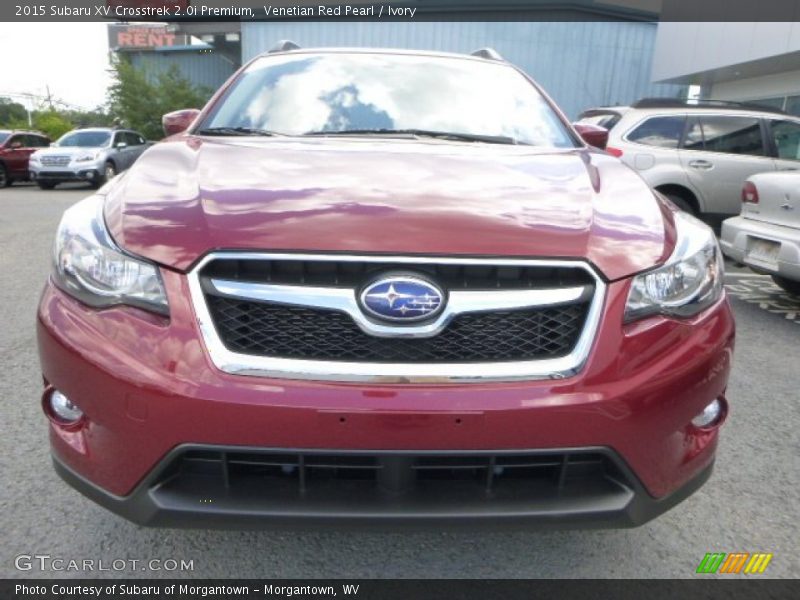 Venetian Red Pearl / Ivory 2015 Subaru XV Crosstrek 2.0i Premium