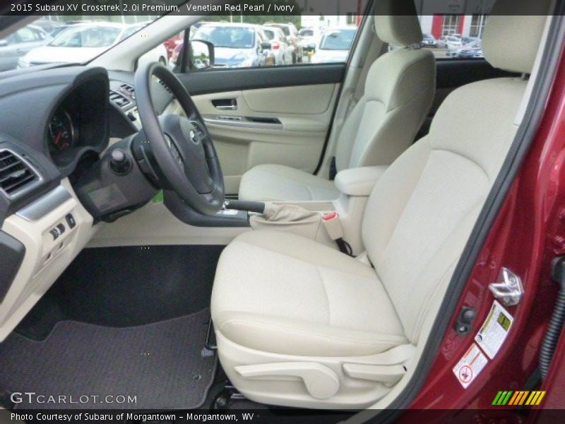Venetian Red Pearl / Ivory 2015 Subaru XV Crosstrek 2.0i Premium