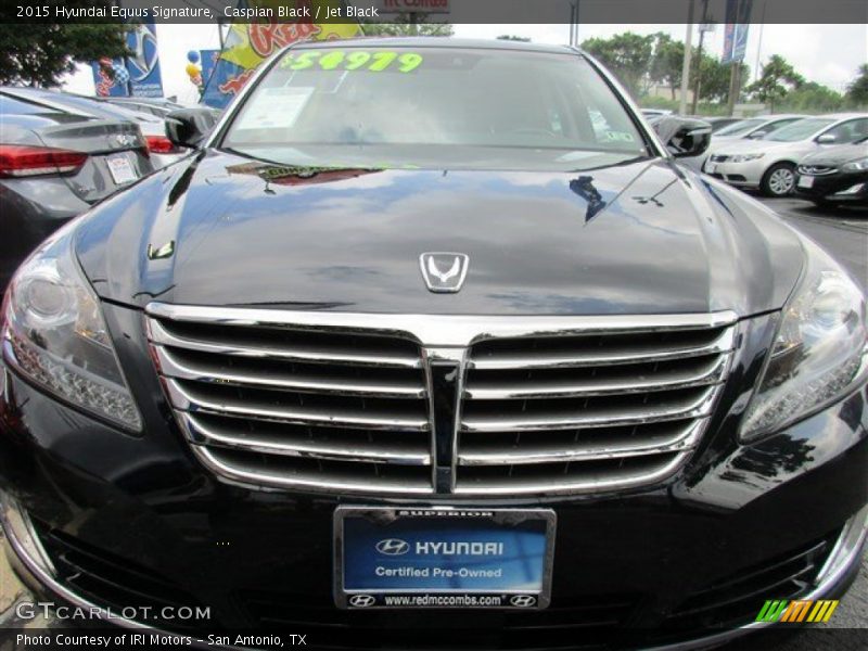 Caspian Black / Jet Black 2015 Hyundai Equus Signature