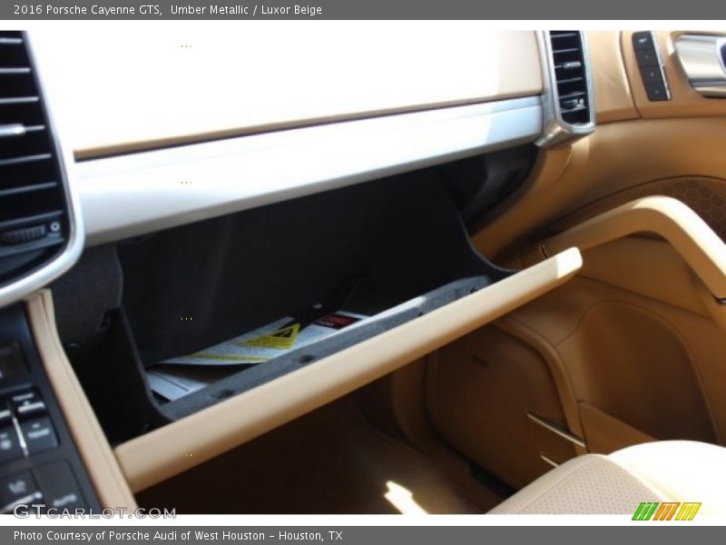 Umber Metallic / Luxor Beige 2016 Porsche Cayenne GTS
