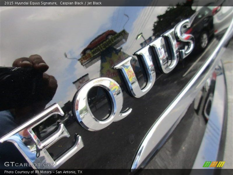 Caspian Black / Jet Black 2015 Hyundai Equus Signature