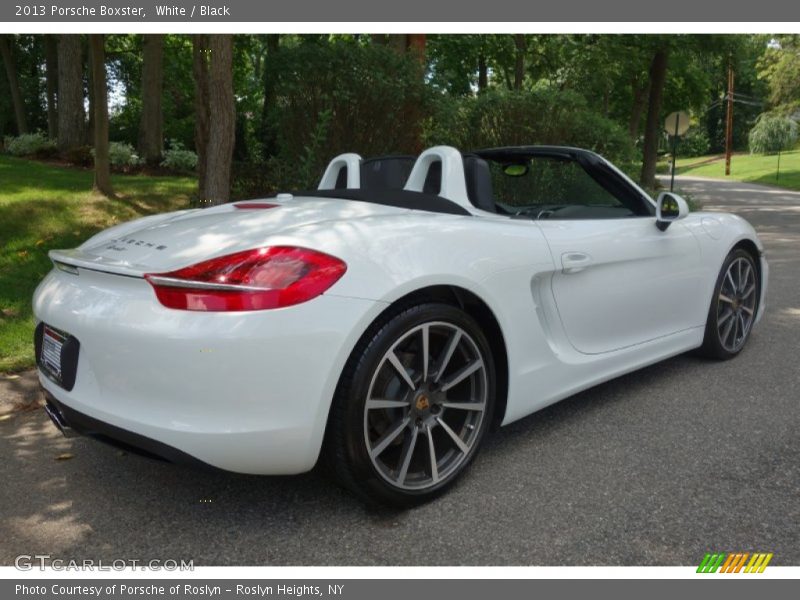 White / Black 2013 Porsche Boxster