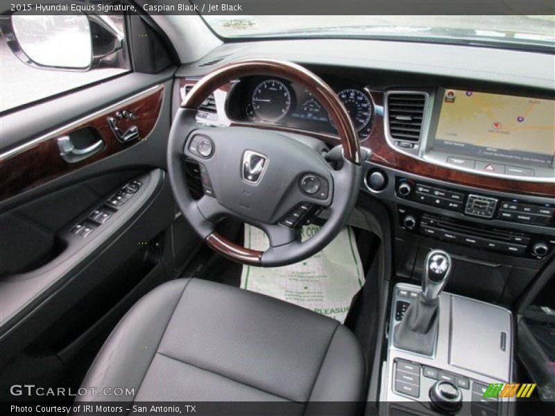 Caspian Black / Jet Black 2015 Hyundai Equus Signature