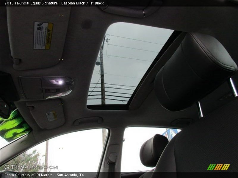 Caspian Black / Jet Black 2015 Hyundai Equus Signature