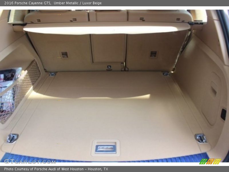 2016 Cayenne GTS Trunk