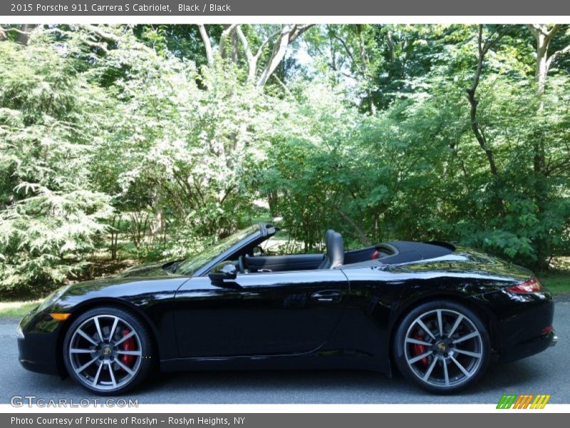  2015 911 Carrera S Cabriolet Black