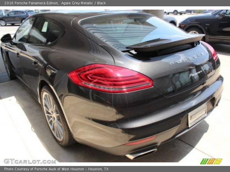 Agate Grey Metallic / Black 2016 Porsche Panamera Edition