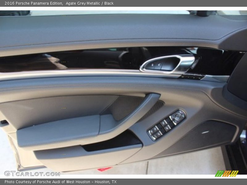 Agate Grey Metallic / Black 2016 Porsche Panamera Edition