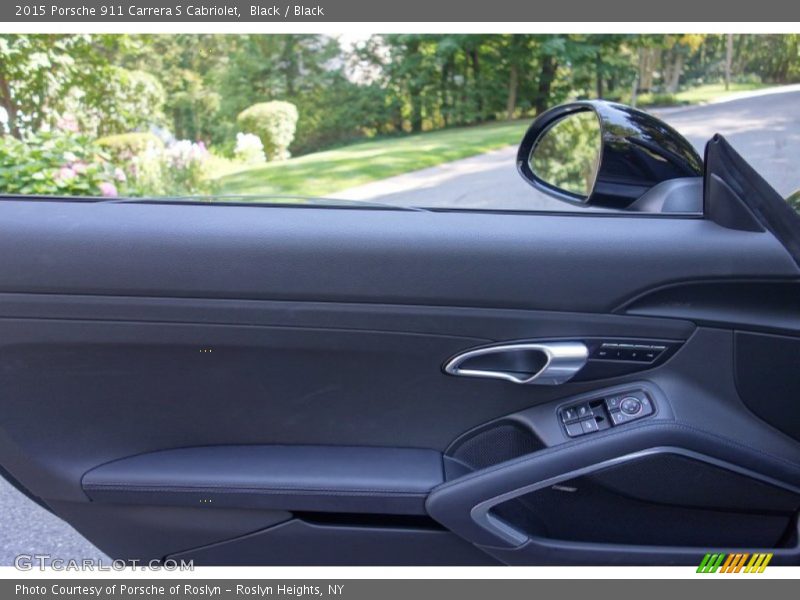 Black / Black 2015 Porsche 911 Carrera S Cabriolet