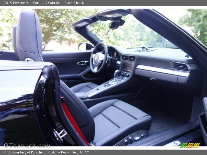 Black / Black 2015 Porsche 911 Carrera S Cabriolet