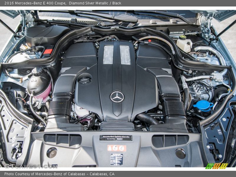  2016 E 400 Coupe Engine - 3.0 Liter DI biturbo DOHC 24-Valve VVT V6