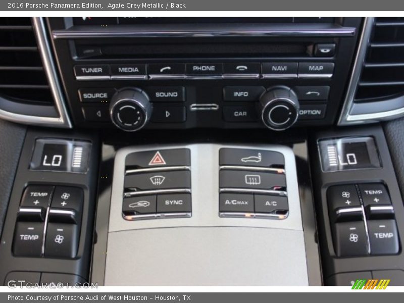 Agate Grey Metallic / Black 2016 Porsche Panamera Edition