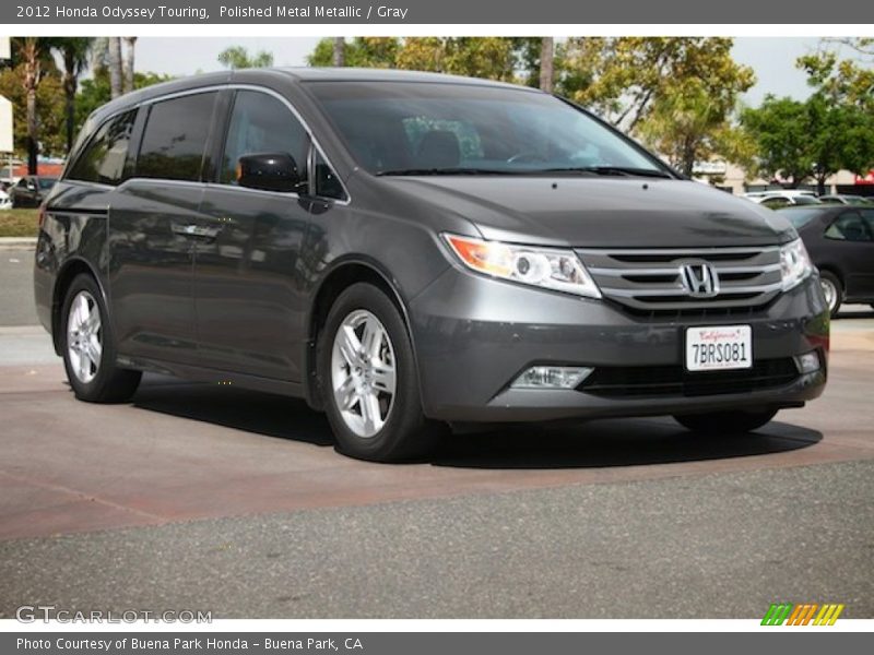 Polished Metal Metallic / Gray 2012 Honda Odyssey Touring