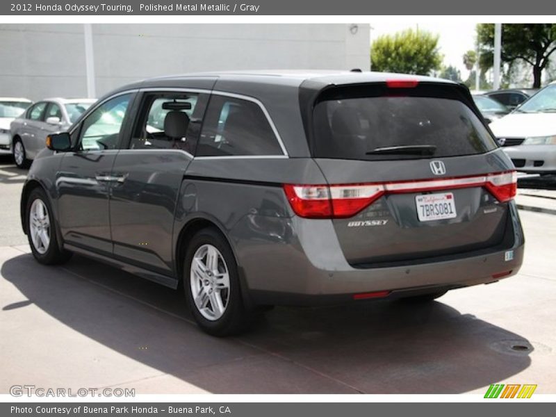 Polished Metal Metallic / Gray 2012 Honda Odyssey Touring