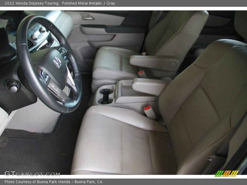 Polished Metal Metallic / Gray 2012 Honda Odyssey Touring