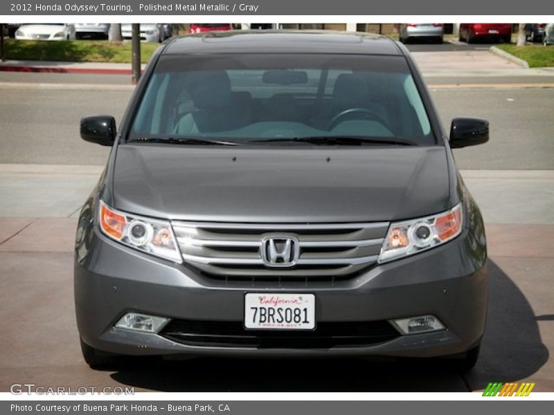 Polished Metal Metallic / Gray 2012 Honda Odyssey Touring