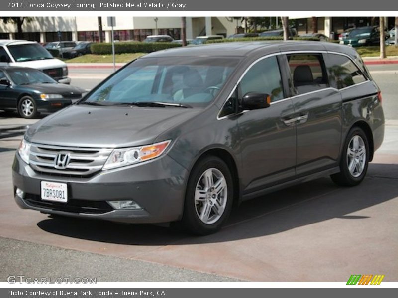 Polished Metal Metallic / Gray 2012 Honda Odyssey Touring