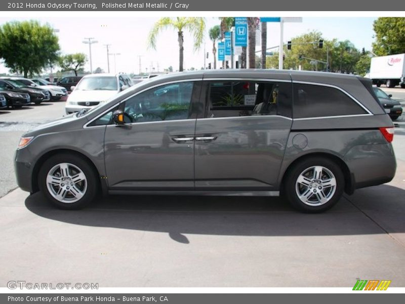 Polished Metal Metallic / Gray 2012 Honda Odyssey Touring