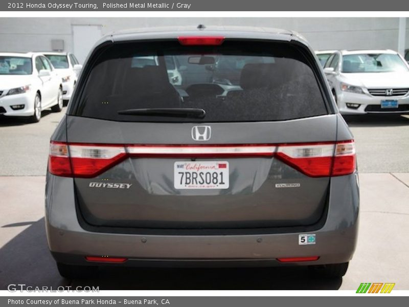 Polished Metal Metallic / Gray 2012 Honda Odyssey Touring