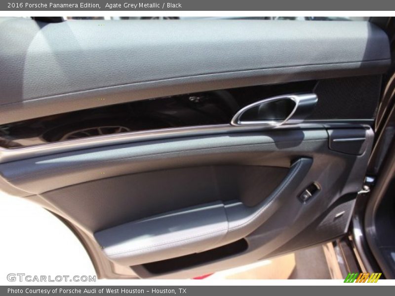 Agate Grey Metallic / Black 2016 Porsche Panamera Edition