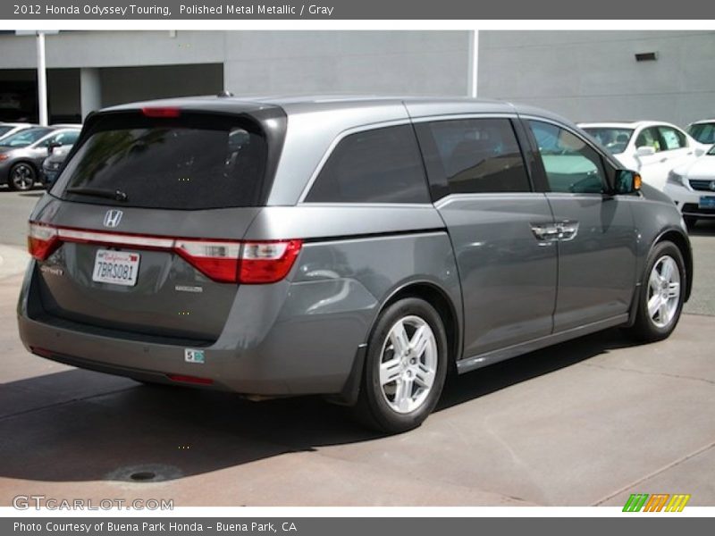 Polished Metal Metallic / Gray 2012 Honda Odyssey Touring