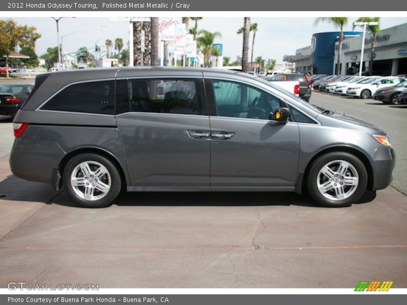 Polished Metal Metallic / Gray 2012 Honda Odyssey Touring